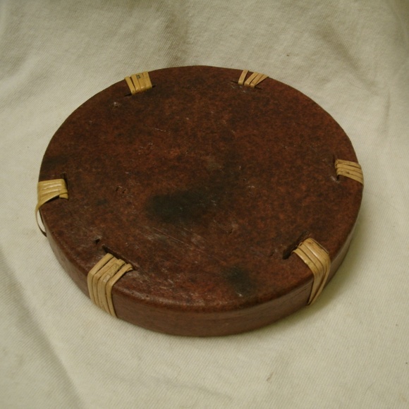 Pottery Triple Tealite Candle handmade in Bali - Picture 8 of 8